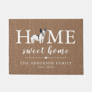 Tapete Casa de buldogue francês Doormat