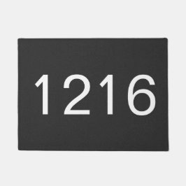 Tapete Casa de Números de Endereços