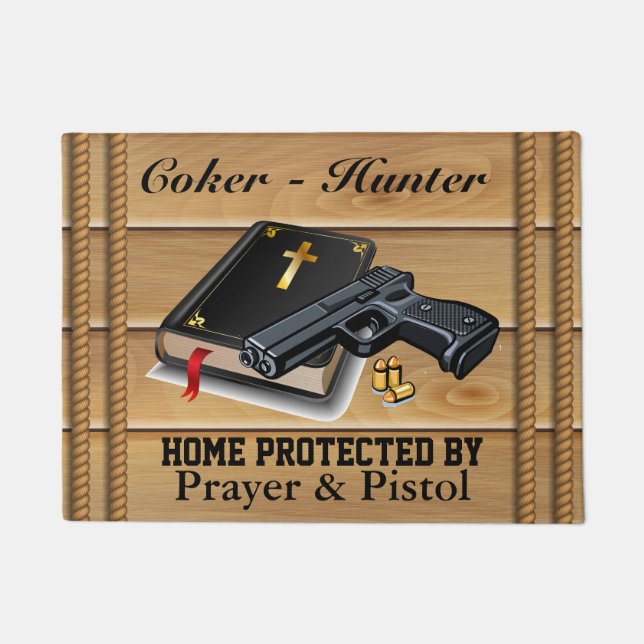 Tapete Casa Protegida Por ... (Frente)