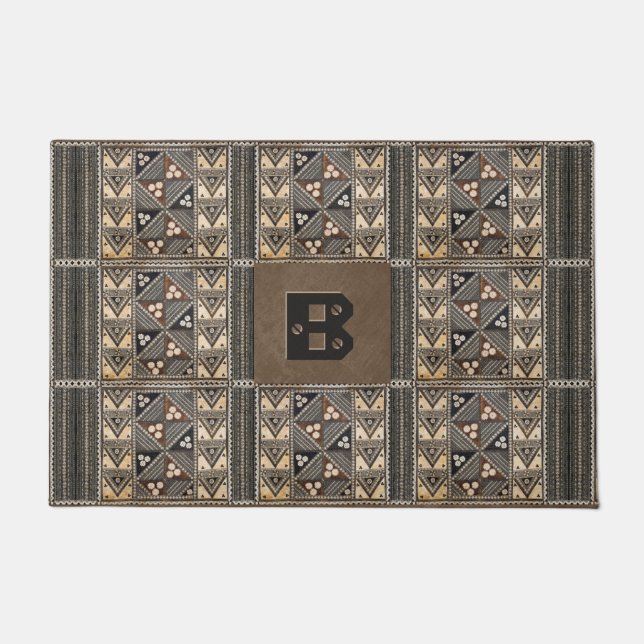 Tapete Casamento havaiano Tapa Cloth (Frente)