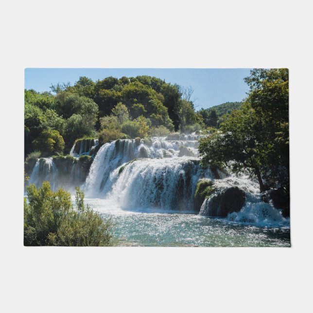 Tapete Cascata no Parque Nacional de Krka - Dalmácia, Cro (Frente)