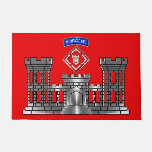 Tapete Castelo de 20 Engenheiro Brigade Airborne (Frente)