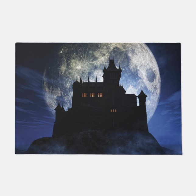 Tapete Castelo fantasma durante a noite (Frente)
