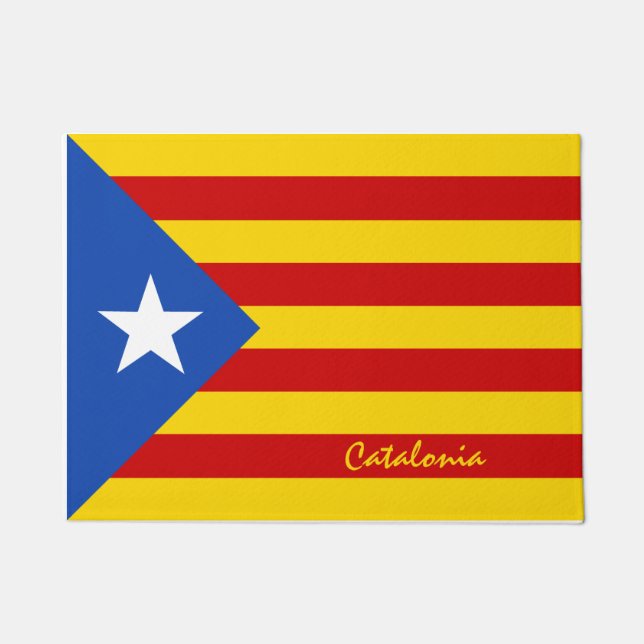 Tapete Catalonia Flag & Catalan - La Senyera Estelada (Frente)