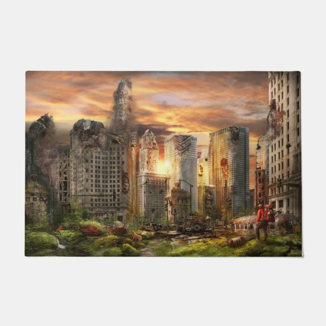 Tapete Catástrofe - Chicago, IL - Tenho que andar o cão (Frente)