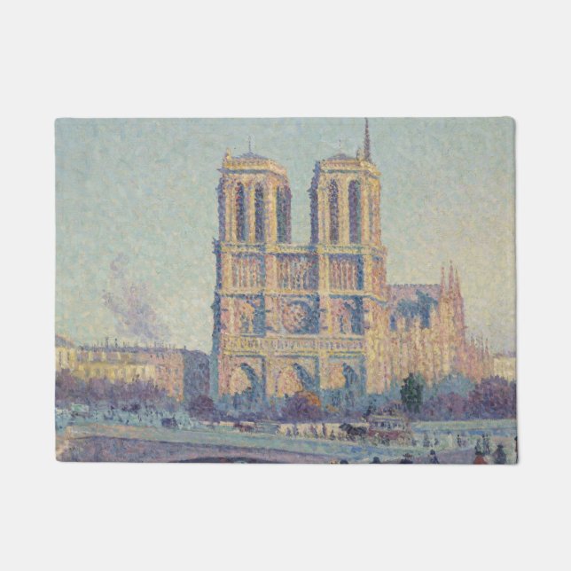 Tapete Catedral de Notre Dame Paris Pintura Clássica Fran (Frente)