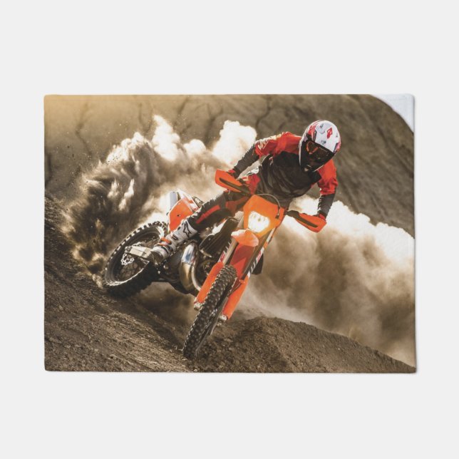 Tapete Cavaleiro Motocross (Frente)