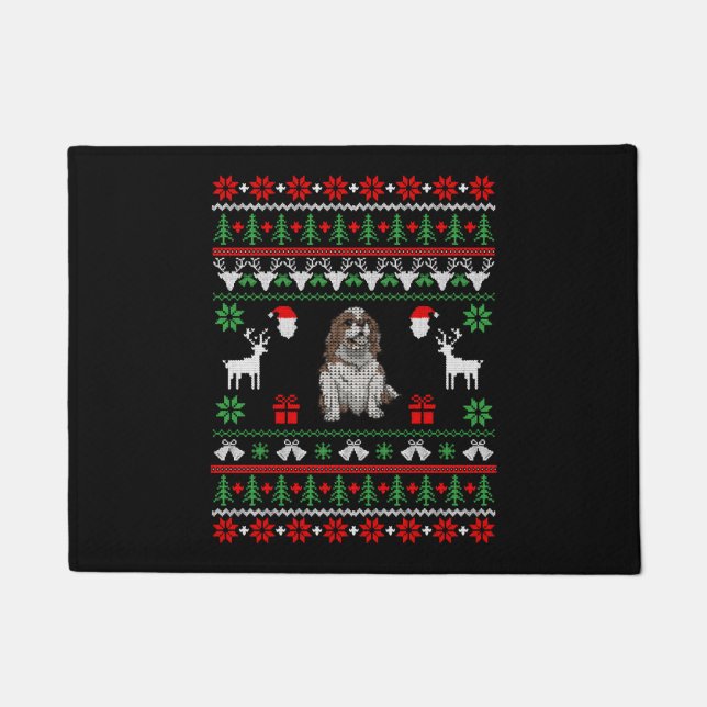 Tapete Cavalier King Charles Christmas (Frente)
