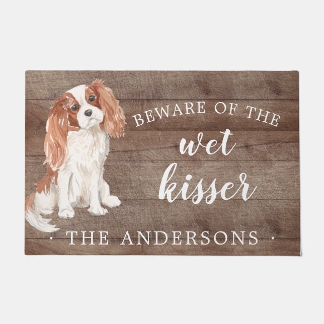 Tapete Cavalier King Charles Spaniel Door Mat (Frente)
