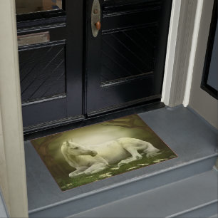 Tapete Cavalo Árabe da cinza