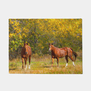 Tapete Cavalos do ouro da queda