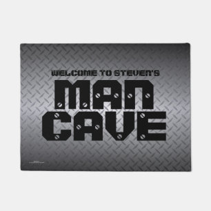 Tapete Caverna de Homem de Olhar Industrial Personalizada
