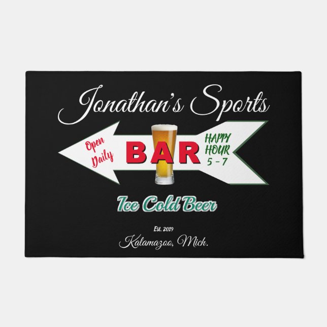 Tapete Caverna do Homem-Garra Fria de Caverna do Bar (Frente)