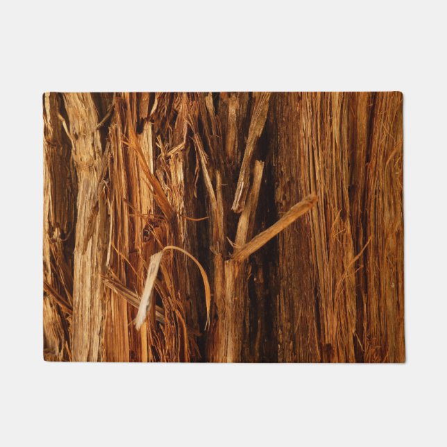 Tapete Cedar Textura de Latido de Madeira (Frente)