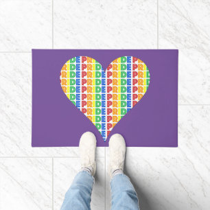 Tapete Celebração LGBT Orgulho gay Mês Arco-Íris Coração