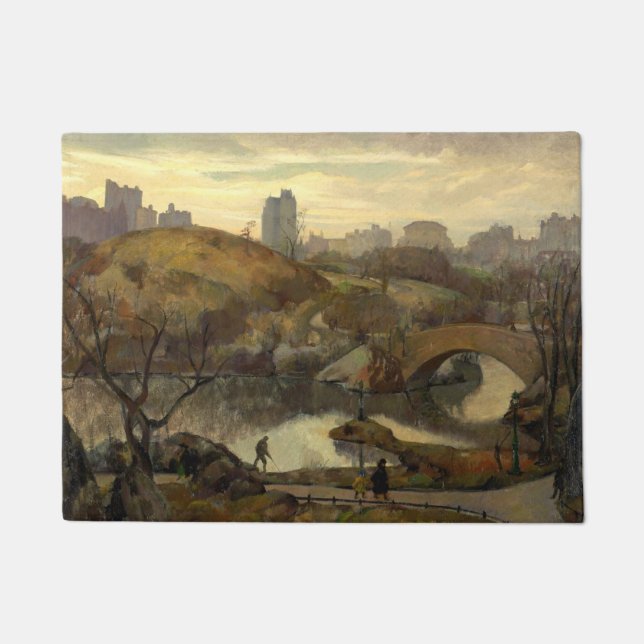 Tapete Cena no Central Park (Nova Iorque, NY, EUA) (Frente)