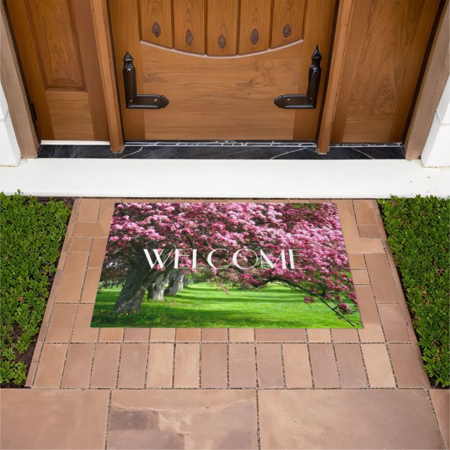 Tapete Cerejeira rosa - Floral Sakura (Ar livre)