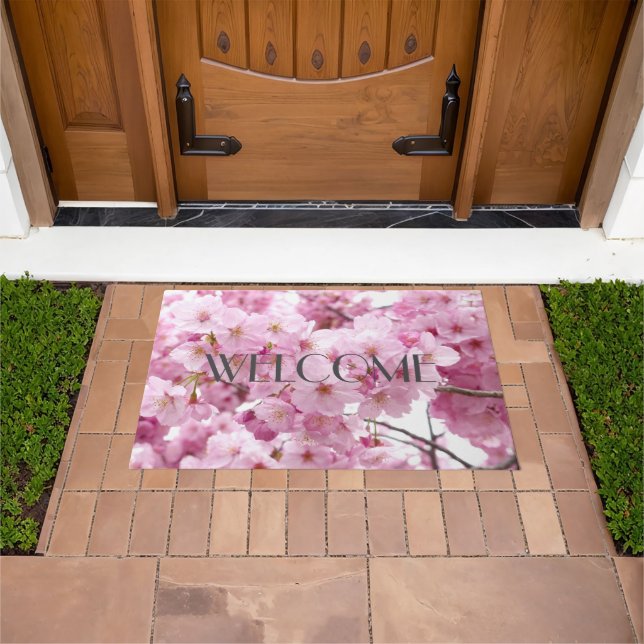 Tapete Cerejeira rosa - Floral Sakura (Ar livre)