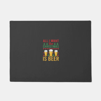 Tapete Cerveja de Natal Bebida de Feriado