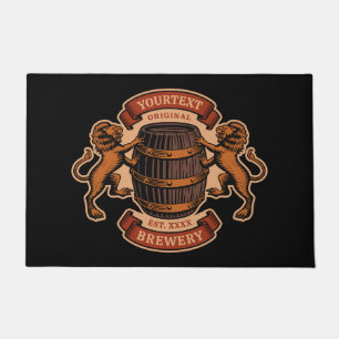 Tapete Cerveja Personalizada De Carvalho De Leão Vintage