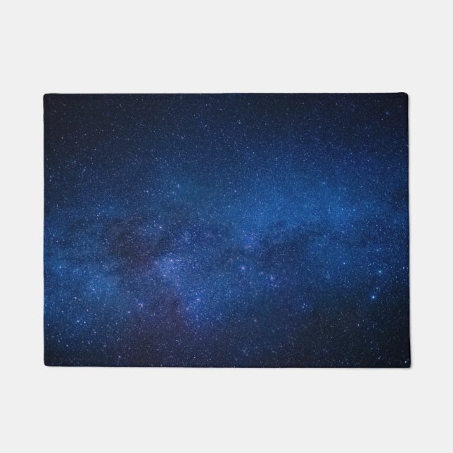 Tapete Céu azul estrelado | Zazzle_Growth. (Frente)