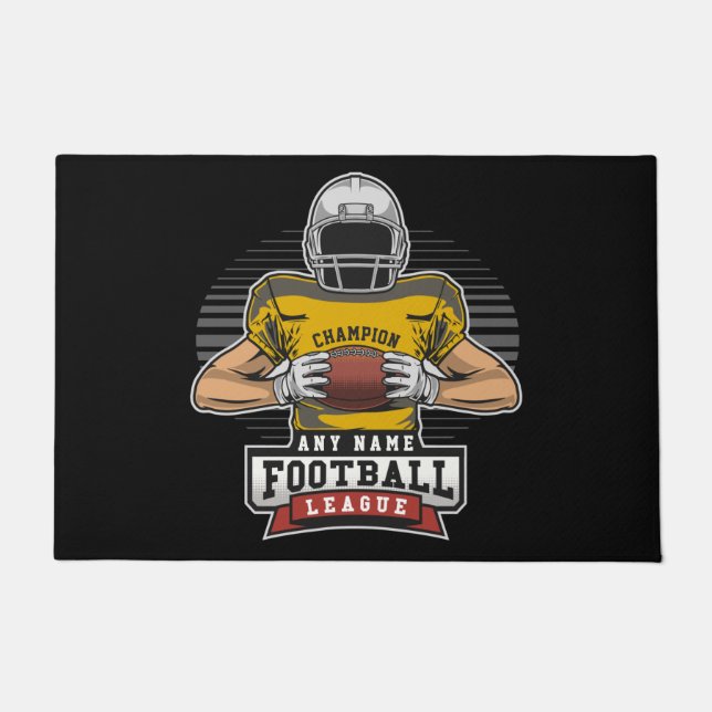 Tapete Champ da Equipe Personalizada de Jogadores da Liga (Frente)