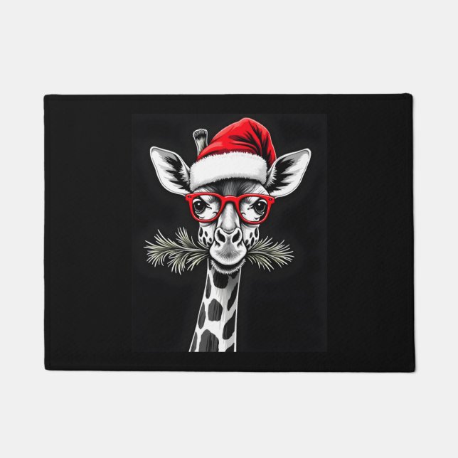 Tapete Chapéu da Família Pajama Gift de Natal Santa Hat (Frente)