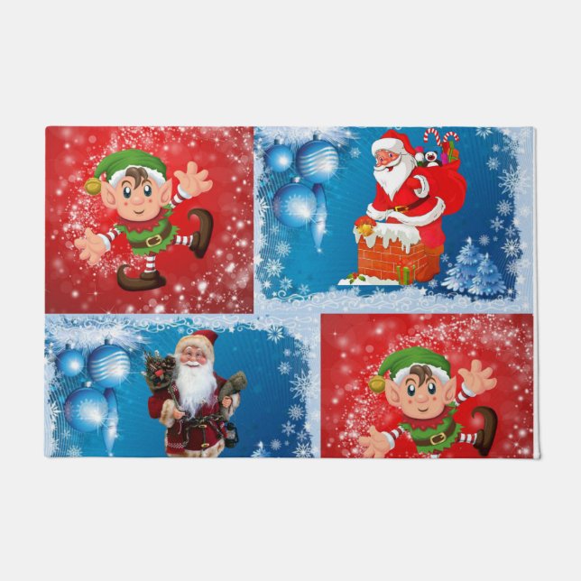 Tapete Chapéu da Porta de Natal (Frente)