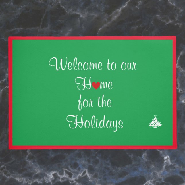 Tapete Chapéu de Boas-vindas do Natal (Criador carregado)