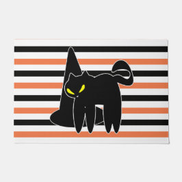 Tapete Chapéu de Bruxa Negra Bonita de Halloween | Stripe