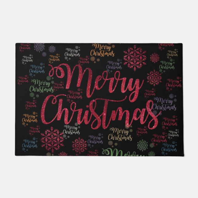 Tapete Chapéu de Natal, Feliz Natal (Frente)