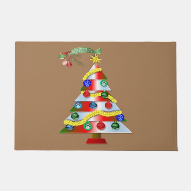 Tapete Chapéu de Natal, Feliz Natal (Frente)