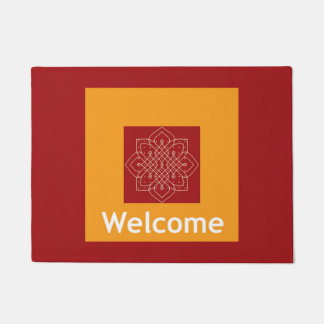 Tapete Chapéu de porta com Rangoli