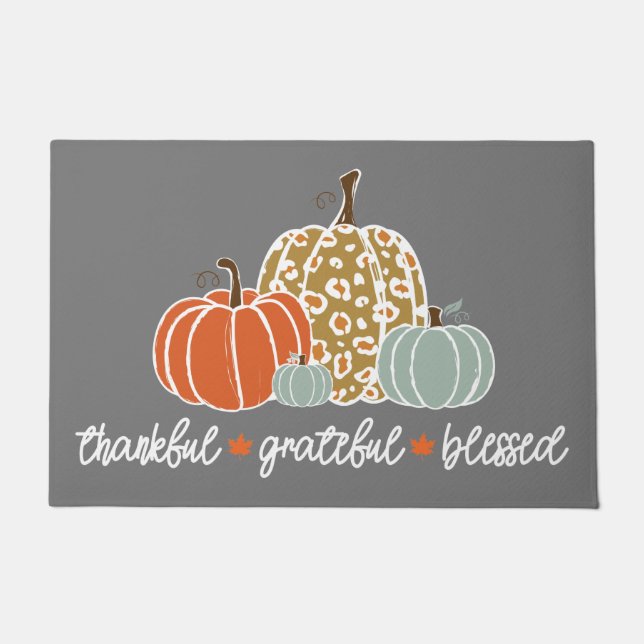 Tapete Chapéu de Porta do outono (Frente)