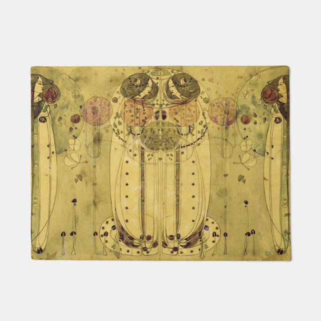Tapete Charles Rennie Mackintosh - The Wassail (Frente)
