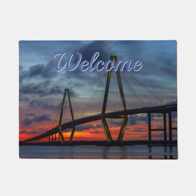Tapete Charleston Fire Like Sunset Welcome Doormat (Frente)
