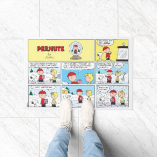 Tapete Charlie Brown   Globo de Neve