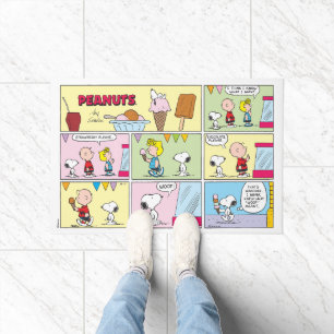 Tapete Charlie Brown, Snoopy e Sally Sorvete