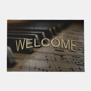 Tapete Chaves Anticas para Piano de Música