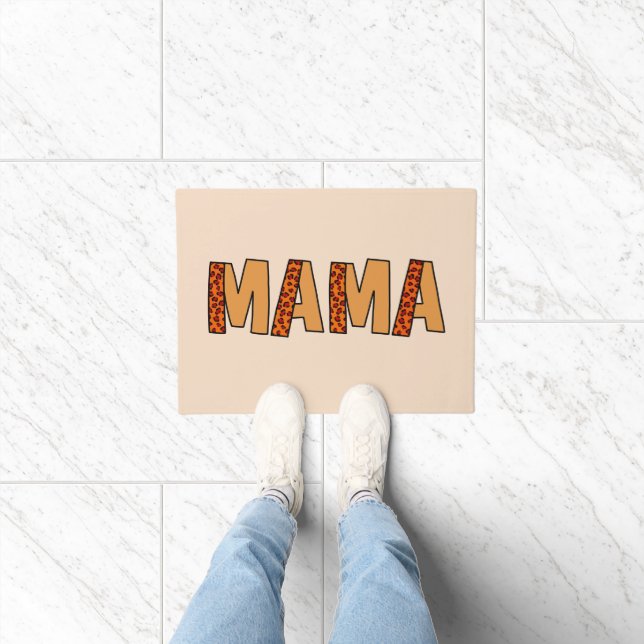 Tapete Cheetah Impressão Leopardo Mãe (Interior)