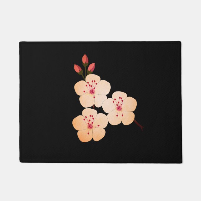 Tapete Cherry Blossoms Doormat (Frente)