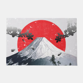 Tapete Cherry Blossoms Monte Fuji Japão