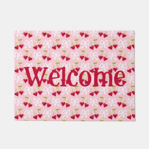 Tapete Cherry Sweet Preppy Pink e Red Teen Kids Girl