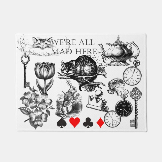 Tapete Cheshire Cat Classic Alice em Maravilderland (Frente)