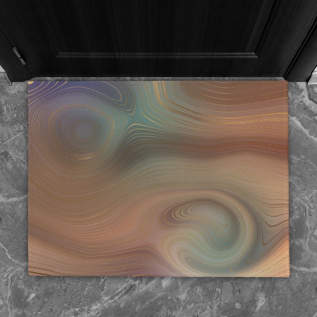 Tapete Chic Earthy Strata | Agate Natural Welcome-Ish (Criador carregado)