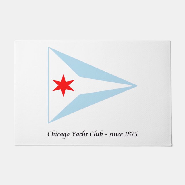 Tapete Chicago Yacht Club, desde 1875 (Frente)