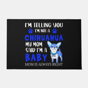 TAPETE "CHIHUAHUA BABY" MÃE DA PORTA! PORTA