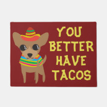 Chihuahua engraçada você tem melhor o Tacos