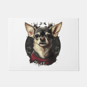 Tapete Chihuahua Felry Natal X-Mas Tree Cute