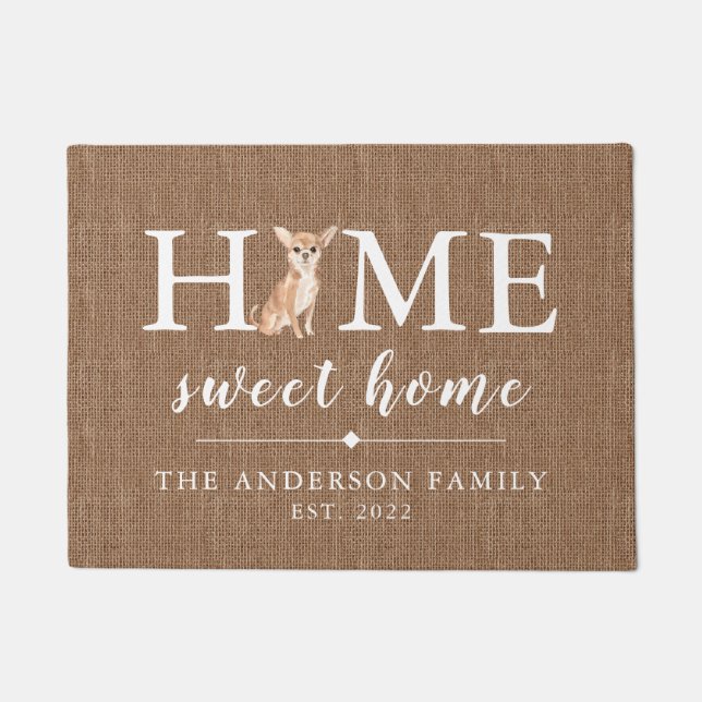 Tapete Chihuahua Home Doormat (Frente)